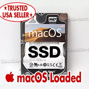 Macbook Pro Hard Drive Solid State SSD 2.5" 512GB OS LION 10.7 a1181 a1211 a1176 - Picture 1 of 8