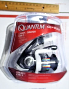 NEW QUANTUM Q-RAY20 SPINNING FISHING REEL 6BB FOR ROD WHITE BLACK 5.2:1 - Picture 1 of 4
