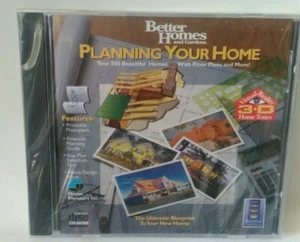 Better Homes and Gardens - Planning Your Home CD-ROM 1995 - 1997 NEW - Picture 1 of 2