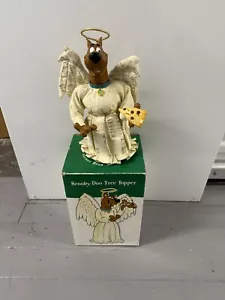 Scooby Doo Angel Tree Topper 1997 Warner Bros Studio Store Hanna Barbera in SCATOLA - Foto 1 di 11
