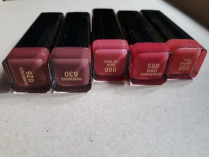 5 x Lápices Labiales Max Factor Color Elixir 24Hr, Genuinos, Nuevos.5 Tonos - Imagen 1 de 2
