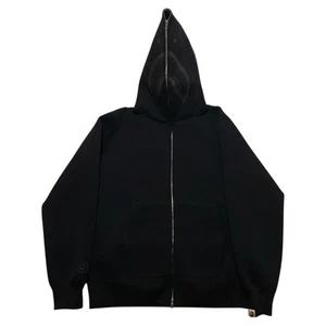 Bape Full Zip Shark Hoodie Mens Size XXL Black Nigo Made In Japan - Picture 1 of 13