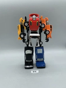 Bandai Vintage 1984 Gobots Mighty Robots Car Lot of 6 Vehicle Robots Puzzlers - Picture 1 of 9