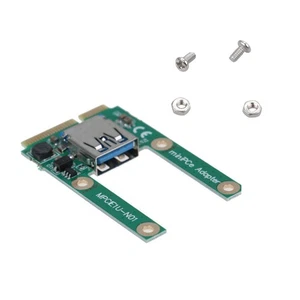 Mini PCI-E To USB 2.0 Converter Adapter USB Port Expansion Card for Notebook - Picture 1 of 11