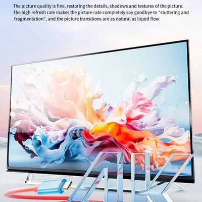 USB C to HD Cable 4K 2M Length for Nintendo Switch2 Perfect for Media Playback - Image 1 of 4