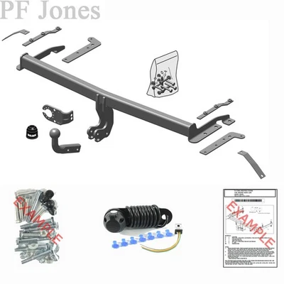 Barra de remolque Brink para Toyota Corolla Estate 2001-2008 - barra de remolque cuello de cisne Foto 1 de 2