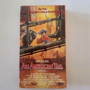 1987 An American Tail VHS MCA Home Video Rare Spielberg - Picture 1 of 9