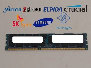Lot of 10 Major Brand 8 GB DDR3-1066 PC3-8500R 2Rx4 1.5V DIMM Server RAM - Picture 1 of 2