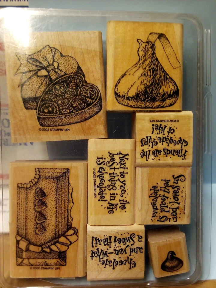 Juego de estampillas Stampin' Up: tema - The Love of Chocolate Foto 1 de 1