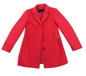 Banana Republic Blazer Damen XXS rot Stretch Twill / klassische Anzugjacke / gepflegt - Bild 1 von 6