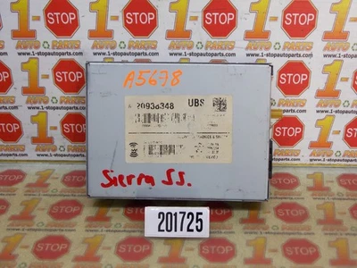 GMC SIERRA 1500 2500 3500 2010 2011 módulo receptor de radio por satélite 20938348 OEM Foto 1 de 4