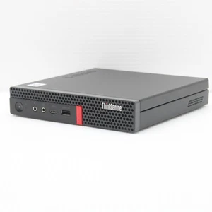 Lenovo ThinkCentre M75q Windows Mini PC AMD Athlon Pro 300GE 8GB RAM 256GB SSD - Picture 1 of 11