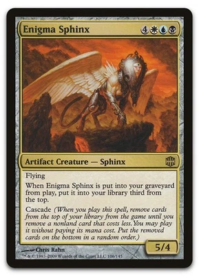 Enigma Sphinx #106 (LP) Alara Reborn ARB Magic MTG - Image 1 of 2