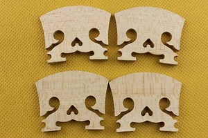 5 piezas Puentes de violín Estilo Barroco Alta Calidad Madera de Arce Tamaño 4/4 - Imagen 1 de 1