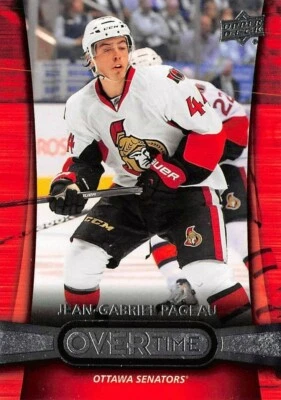 2013-14 Upper Deck Overtime #64 Jean-Gabriel Pageau - Image 1 of 2