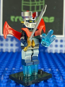 Personalizzato PAD stampato Shogun Warriors LEGO MAZINGER Z con minifigure mattoncini BLUE JETS - Foto 1 di 6
