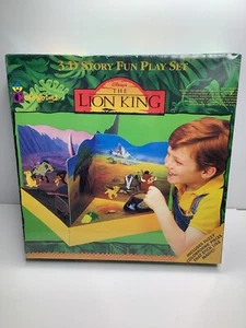 New Vintage 1994 Lion King Colorforms 3-D Story Play Set Fuzzy Pieces - Picture 1 of 7