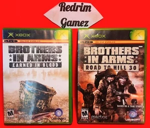 Brothers In Arms Road Hill 30 Earned In Blood COMPLETE XBOX Video Games - Picture 1 of 3