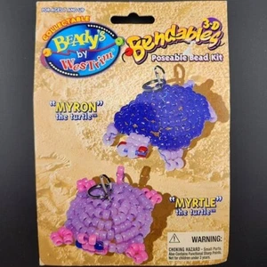 Kit perline tartaruga vintage - Kit perline posabili pieghevoli 3D dal 1999 - Foto 1 di 2