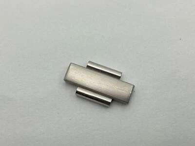 Подлинный OMEGA Constellation 18 мм SS застежка соединительное звено 1552/862 1551/861 - Изображение 1 из 4