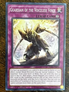 Yugioh! Guardian of the Voiceless Voice - INFO-EN074 - Common - 1st Edition Near - Picture 1 of 1
