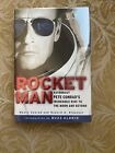 ROCKETMAN ~ Apollo 12 Pete Conrad signed & embossed stamp - 1st Edition + event