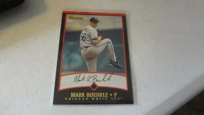 2001 BOWMAN #18 MARK BUEHRLE BASEBALL CARD - Image 1 of 2