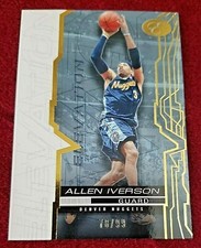Panini Prizm UD Topps Chrome Refractor PSA Gold AUTO Patch RC Allen Iverson 