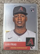LUIS FRIAS #116 RC 2022 Topps Chrome Platinum Anniversary Base Card