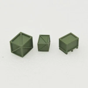 LaoYao 1/87 HO Wooden Frame Box For Model Railroads Display Pre Coloring - Picture 1 of 3