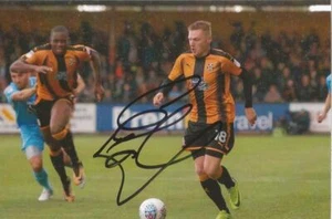 CAMBRIDGE UNITED: GEORGE MARIS SIGNED 6x4 ACTION PHOTO+COA - Imagen 1 de 1