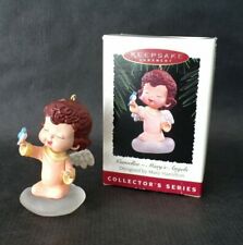 Hallmark Christmas Ornament MARY'S ANGELS 1995 8th in Series with Box - Camellia