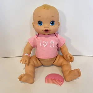 Vintage 2006 Wets N' Wiggles Baby Alive Girl Doll And Accessories Glasses Works - Foto 1 di 16
