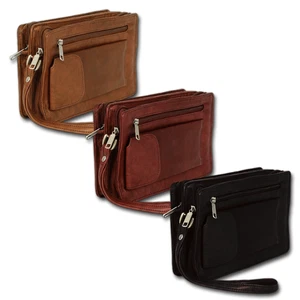 DrachenLeder Handgelenktasche verschiedene Farben Leder Herrentasche OTJ512X