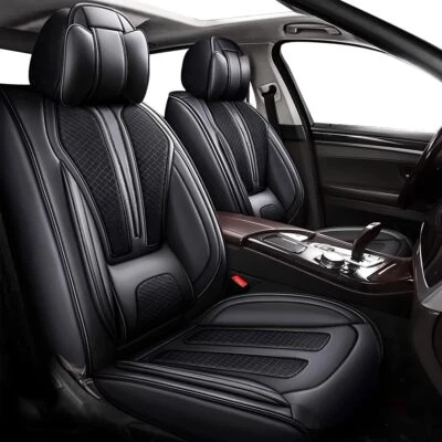 Car PU Leather 5-Seat Covers Front & Rear Cushion Pad For kia Sportage 2009-2024 Foto 1 de 4