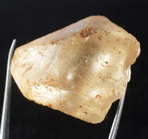 Natürlicher 85,10 kt Gelbgoldtopas Edelstein Probe grob zertifiziert E6265 - Bild 1 von 9