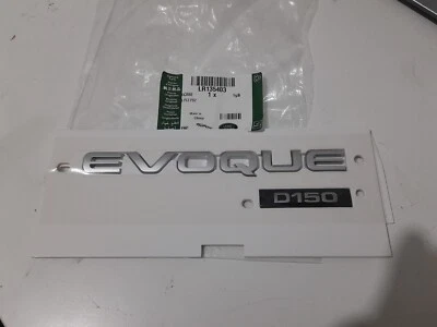 NUOVO DISTINTIVO STIVALI LAND RANGE ROVER EVOQUE & D150 ORIGINALE LR135403 - Immagine 1 di 4
