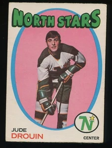 1971-72 O-Pee-Chee #68 Jude Drouin Minnesota North Stars Low Grade - Picture 1 of 2