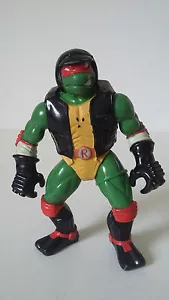FIGURINE TMNT NINJA TURTLES - RAPHAEL BAD BOY BIKER RAPH - PLAYMATES TOYS 1997 - Imagen 1 de 1