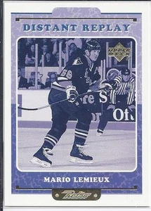 1999 cubierta superior retro repetición remota Mario Lemieux Pittsburgh #DR12 - Imagen 1 de 1