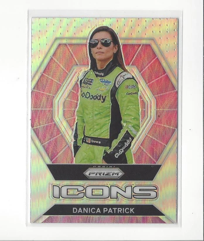 2022 Panini Prizm Prizms Silver #86 Danica Patrick (Icons)  - Image 1 of 1