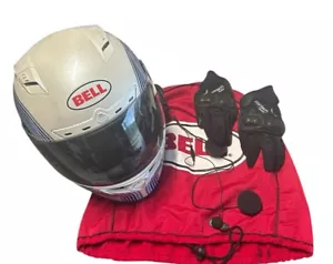 Bell Vortex Motorcycle Helmet Size XS ~With SENA Bluetooth Wireless Installed - Bild 1 von 16