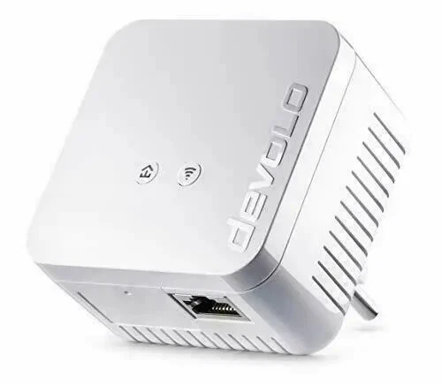 devolo dLAN 550 WiFi Wlan Powerline Steckdosen Adapter 500 Mbps 1 LAN Port - Bild 1 von 1