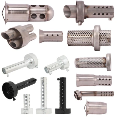 42/45/48/60mm Motorcycle Exhaust Can Muffler Insert Baffle DB Killer Silencer - Image 1 of 2