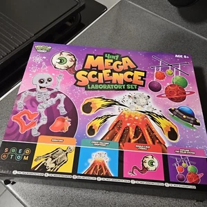 4 in 1 Mega Science Experiment Set Skeletons Eyeballs Laboratory Kit - Picture 1 of 3