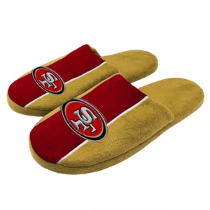 San Francisco 49ers NFL Men's Colorblock Slide Slippers, Size Small (7/8) NWT - Picture 1 of 6