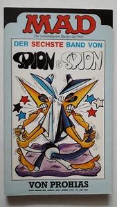 Libro de bolsillo MAD n.º 43 de 1984 Spion & Spion - TOP Z0 Satire Comic A. Prohias - Imagen 1 de 3