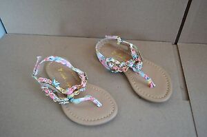 New in Box Sarah Jayne Shore Girl's Toddler Peach Sandals