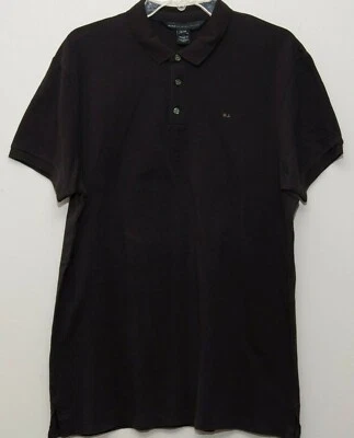 NUEVO CON ETIQUETAS MARC by MARC JACOBS HOMBRE POLO CAMISETA TOP CAMISA NEGRA TALLA XL $88 Foto 1 de 4