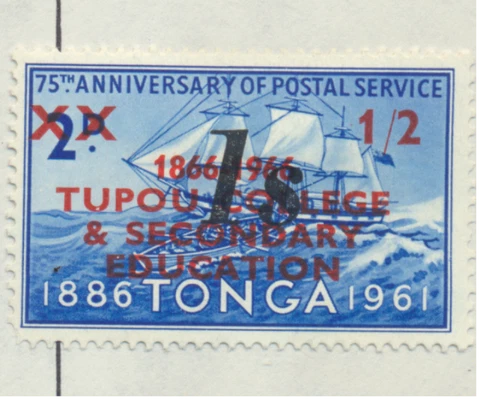 Tonga Stamp Scott #216, Mint Hinged Cover